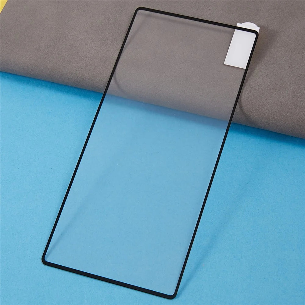 For ZTE nubia Red Magic 8S Pro Tempered Glass Film Electroplated Silk Printing Full Glue Full Screen Protector - 3