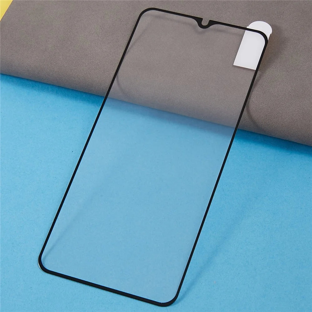 For Samsung Galaxy A25 5G (Global) / M34 Tempered Glass Full Screen Protector Full Glue Electroplated Silk Printing Film - 3
