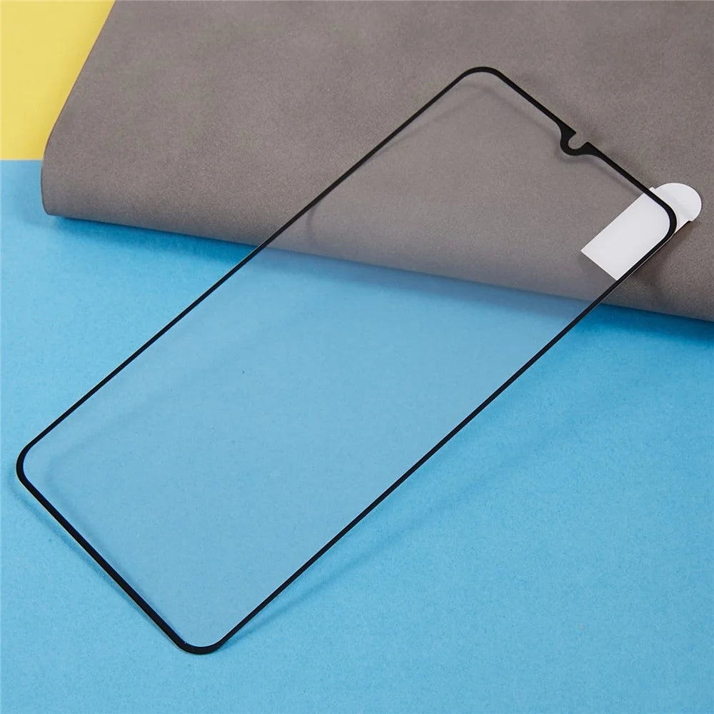 For Samsung Galaxy A25 5G (Global) / M34 Tempered Glass Full Screen Protector Full Glue Electroplated Silk Printing Film - 4