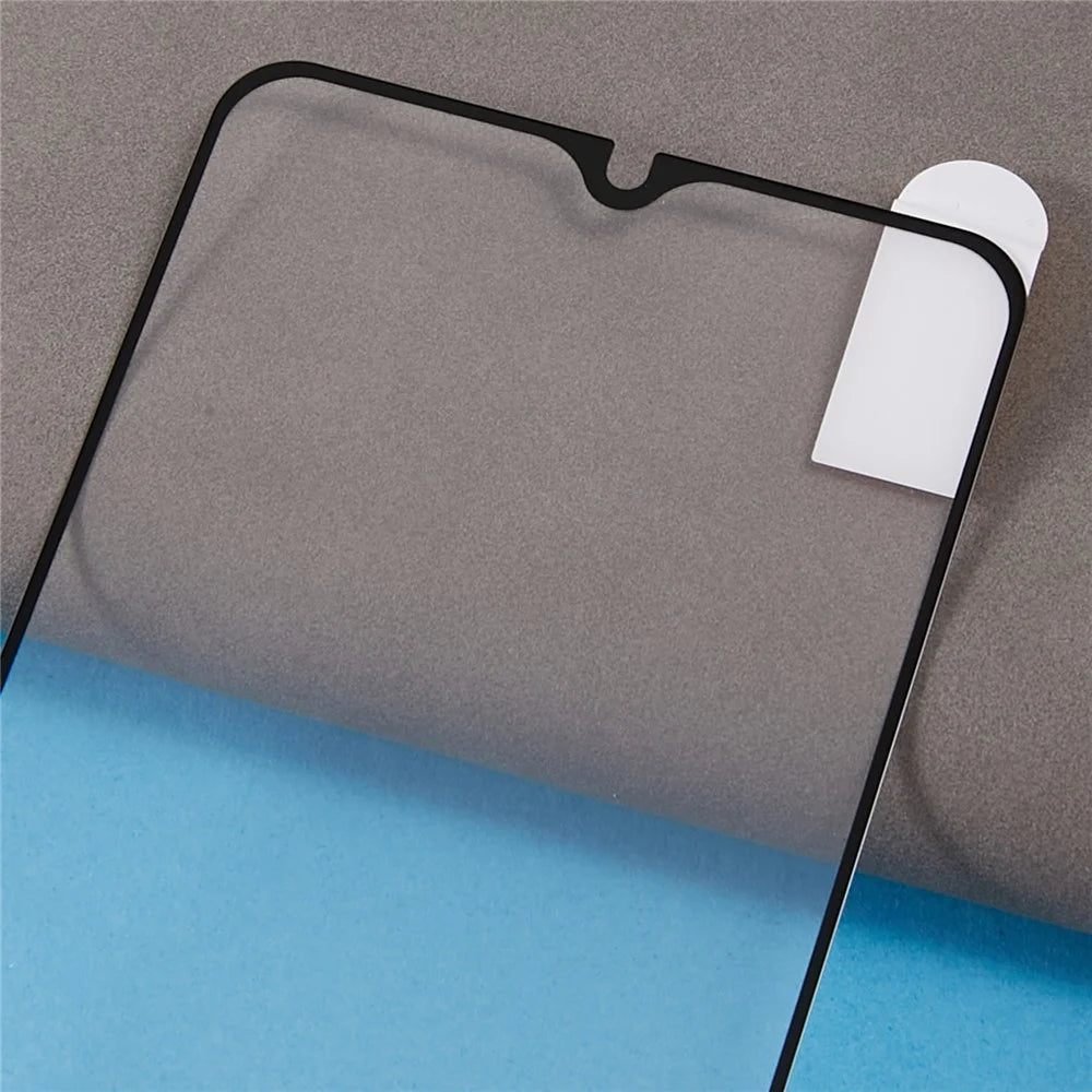 For Samsung Galaxy A25 5G (Global) / M34 Tempered Glass Full Screen Protector Full Glue Electroplated Silk Printing Film - 5