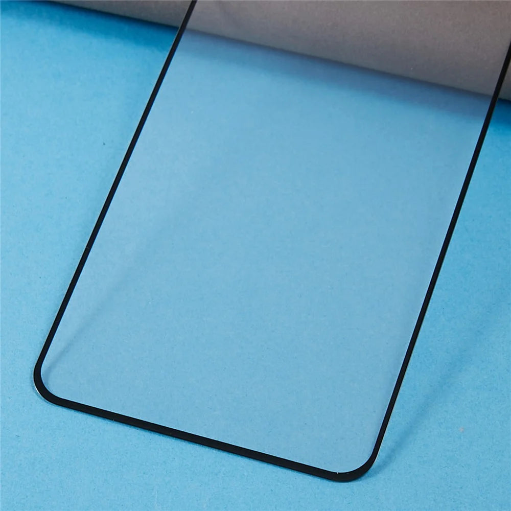 For Samsung Galaxy A25 5G (Global) / M34 Tempered Glass Full Screen Protector Full Glue Electroplated Silk Printing Film - 6