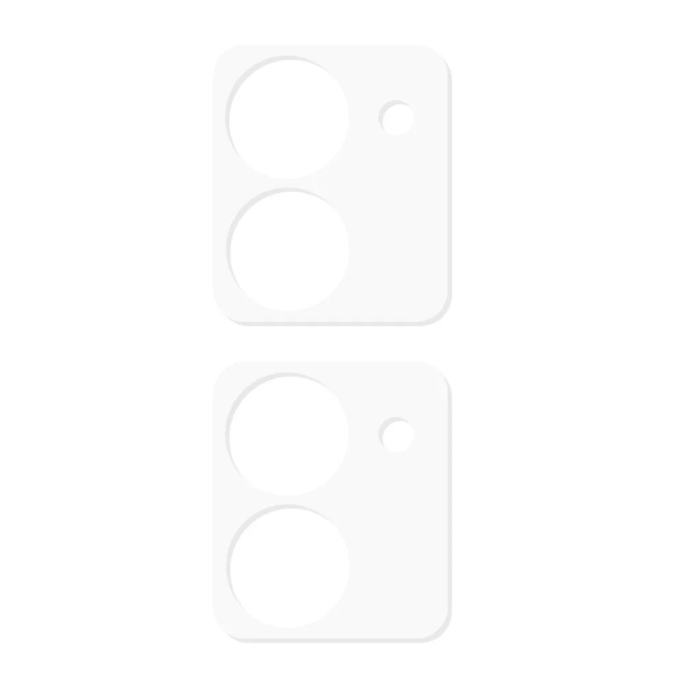 2Pcs For vivo Y36 4G (Global) Tempered Glass Camera Lens Protector 2.5D Arc Edge HD Clear Phone Rear Lens Film - 2