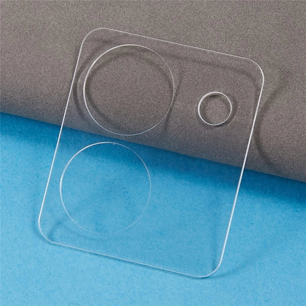2Pcs For vivo Y36 4G (Global) Tempered Glass Camera Lens Protector 2.5D Arc Edge HD Clear Phone Rear Lens Film - 5