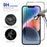 ENKAY HAT PRINCE 5Pcs Ultra Clear Film for iPhone 15 Plus Silk Printing 2.5D 0.26mm High Aluminium-silicon Glass Screen Protector - 3