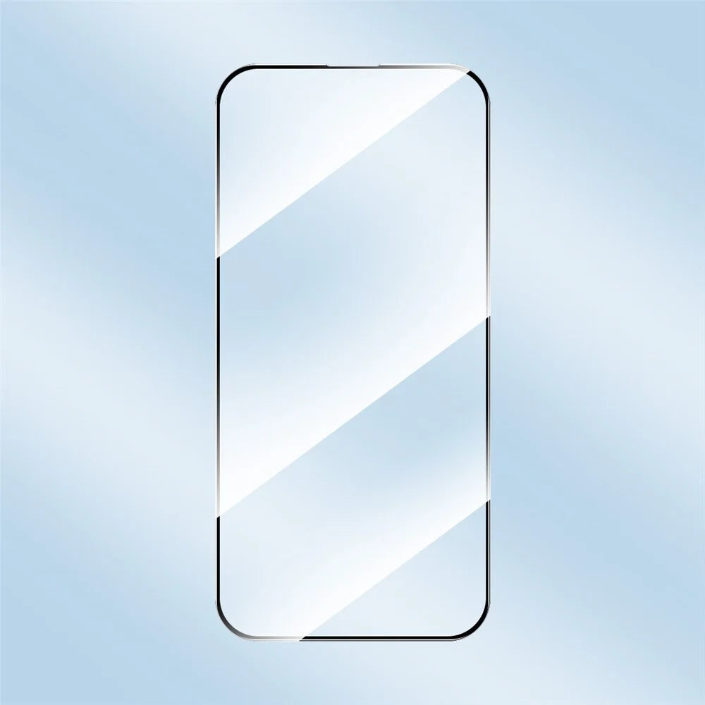 ENKAY HAT PRINCE 2Pcs 0.26mm Screen Protector for iPhone 15 Plus 2.5D High Aluminium-silicon Glass Silk Printing Film - 6