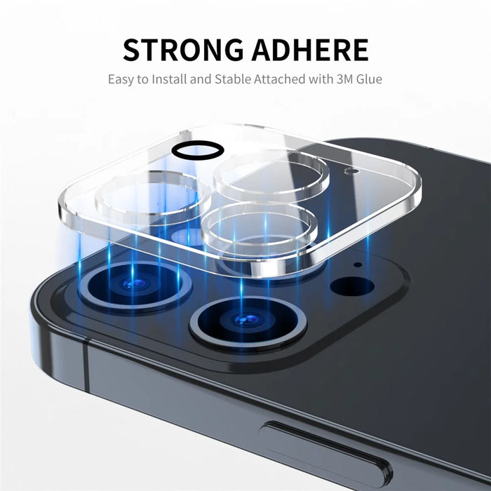 ENKAY HAT PRINCE For iPhone 15 Pro / 15 Pro Max Camera Lens Protector HD Tempered Glass Full Coverage Lens Guard - 3