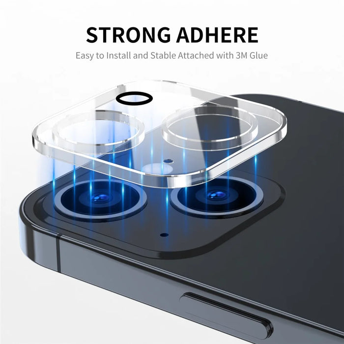ENKAY HAT PRINCE For iPhone 15 / 15 Plus Camera Lens Protector Tempered Glass Scratch-Resistant Camera Cover Film - 3