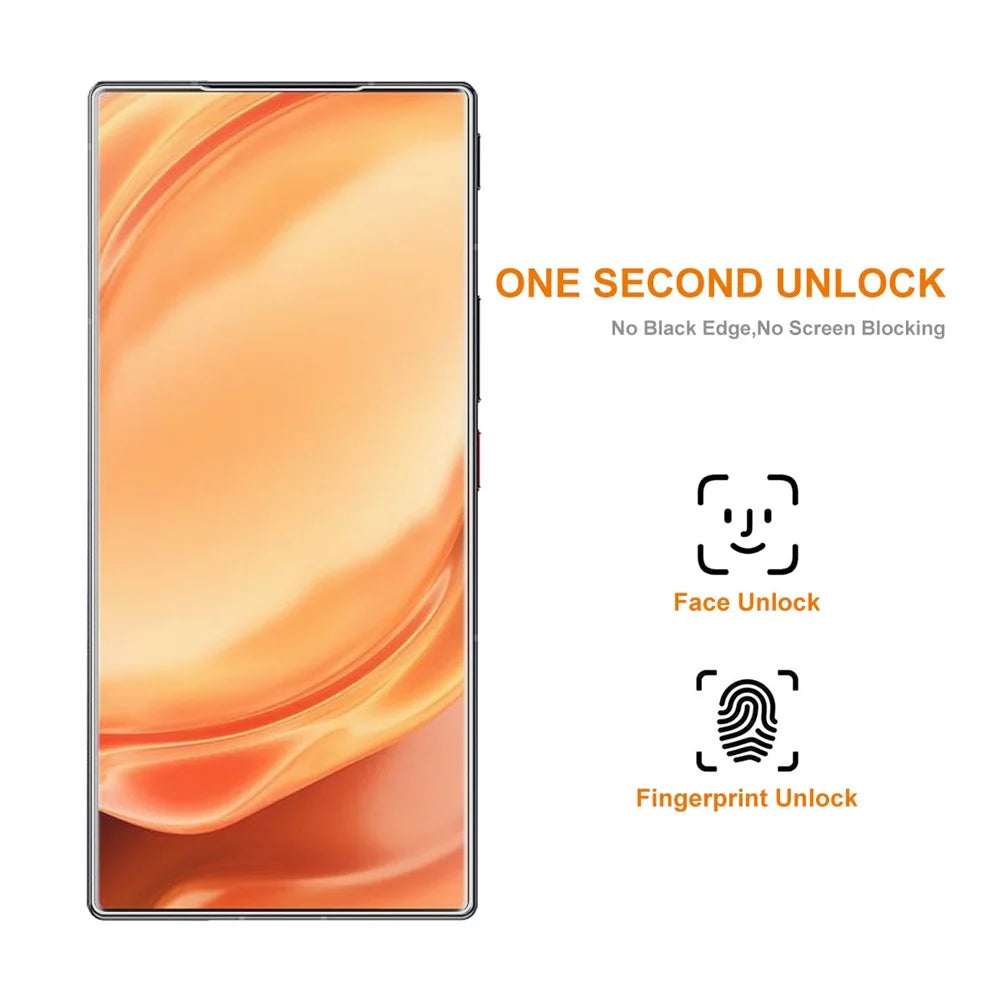 ENKAY HAT PRINCE For ZTE nubia Z50 Ultra Screen Protector 2.5D Arc Edge 9H High Aluminium-silicon Glass 0.26mm Clear Film - 4