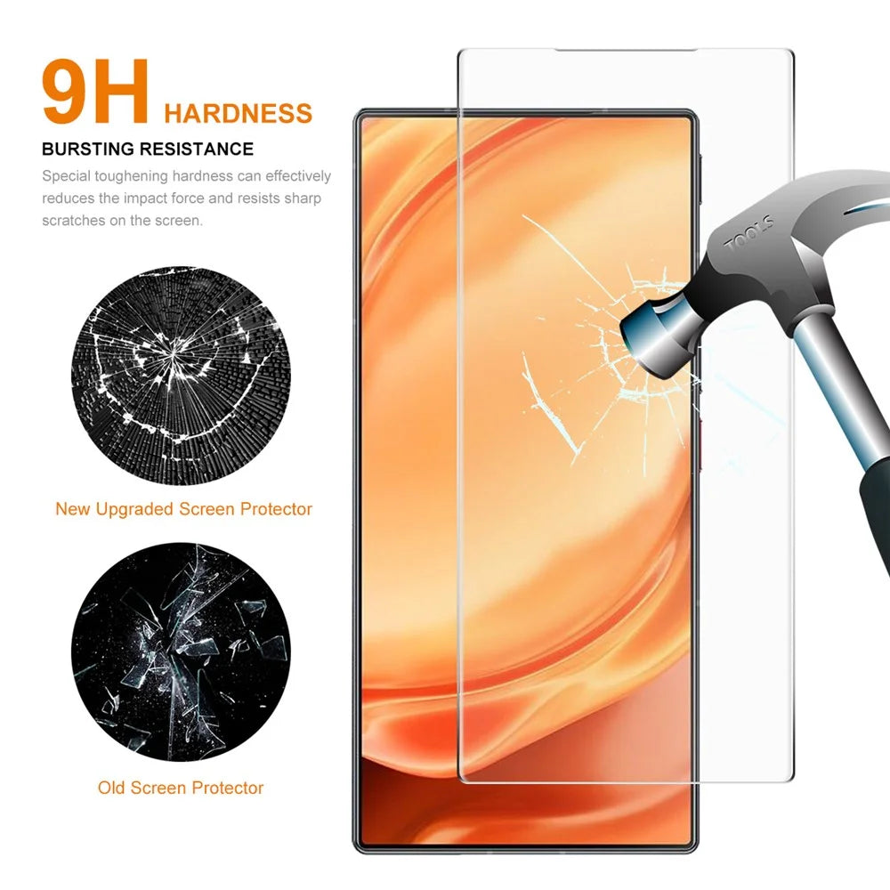 ENKAY HAT PRINCE 5Pcs For ZTE nubia Z50 Ultra Screen Protector HD High Aluminium-silicon Glass 0.26mm 9H Hardness 2.5D Film - 4