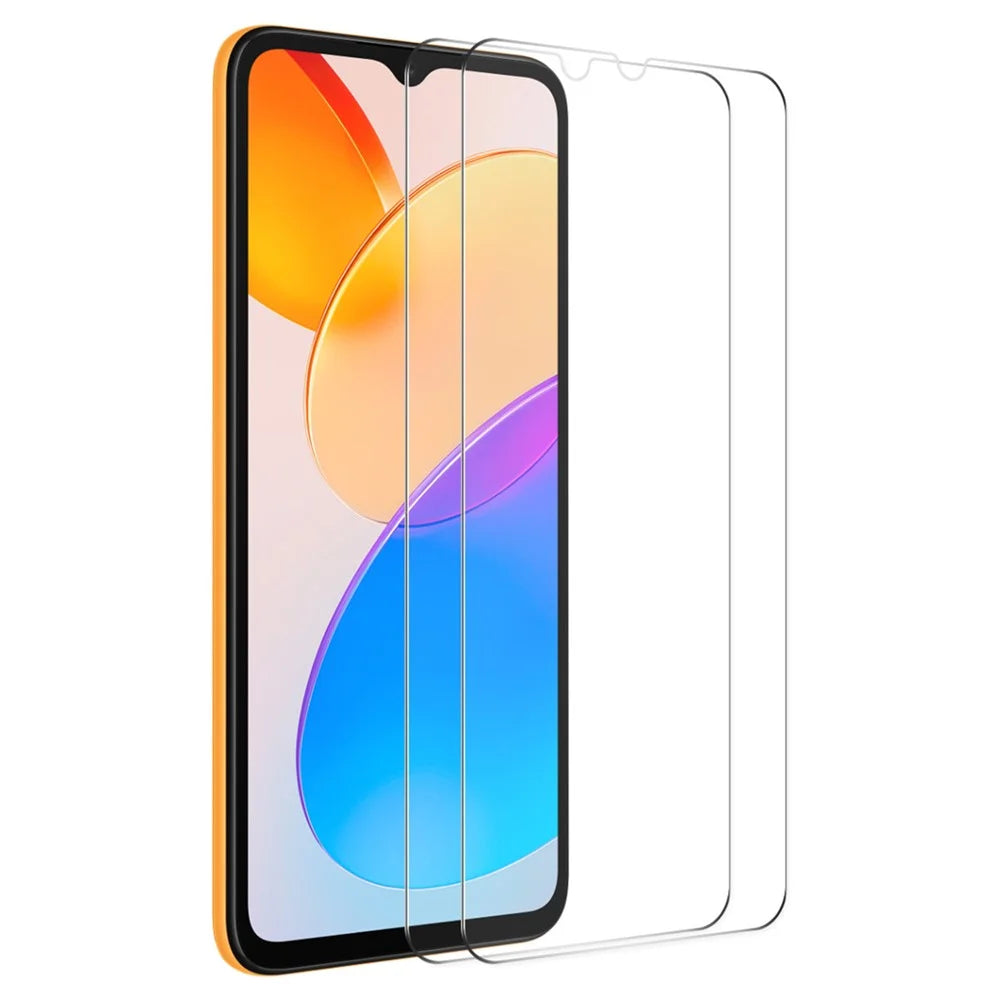 ENKAY HAT PRINCE 2Pcs 9H 2.5D 0.26mm Screen Protector for Honor 70 Lite 5G / X5 4G / X6 4G , High Aluminium-silicon Glass Film - 1