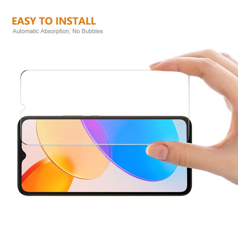 ENKAY HAT PRINCE 5Pcs Screen Protector for Honor 70 Lite 5G / X5 4G / X6 4G , 9H 2.5D 0.26mm High Aluminium-silicon Glass Film - 4
