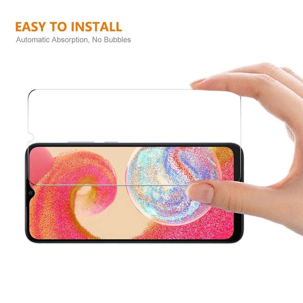 ENKAY HAT PRINCE 2Pcs Screen Protector for Samsung Galaxy A04e 4G / F04 4G / M04 4G , 0.26mm High Aluminium-silicon Glass 9H 2.5D Film - 4