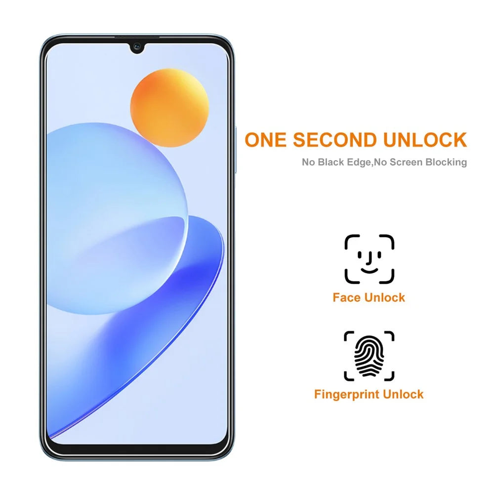 ENKAY HAT PRINCE 9H 2.5D Screen Protector for Honor Play7T 5G / Play6T , 0.26mm High Aluminium-silicon Glass Film - 3