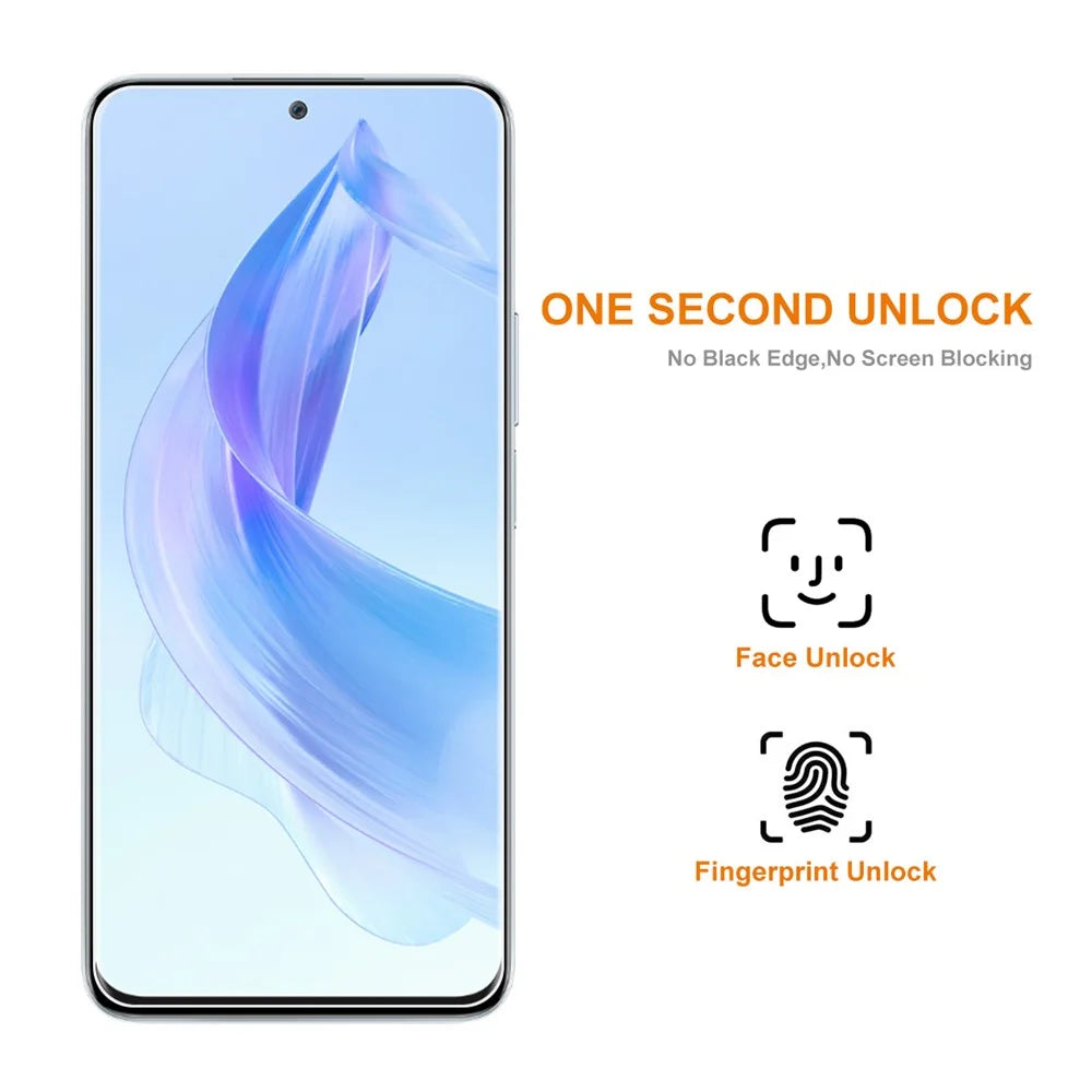 ENKAY HAT PRINCE 2Pcs 0.26mm 9H 2.5D Screen Film for Honor Play7T Pro 5G / X50i 5G / 90 Lite 5G / X40i 5G High Aluminium-silicon Glass Screen Protector - 3