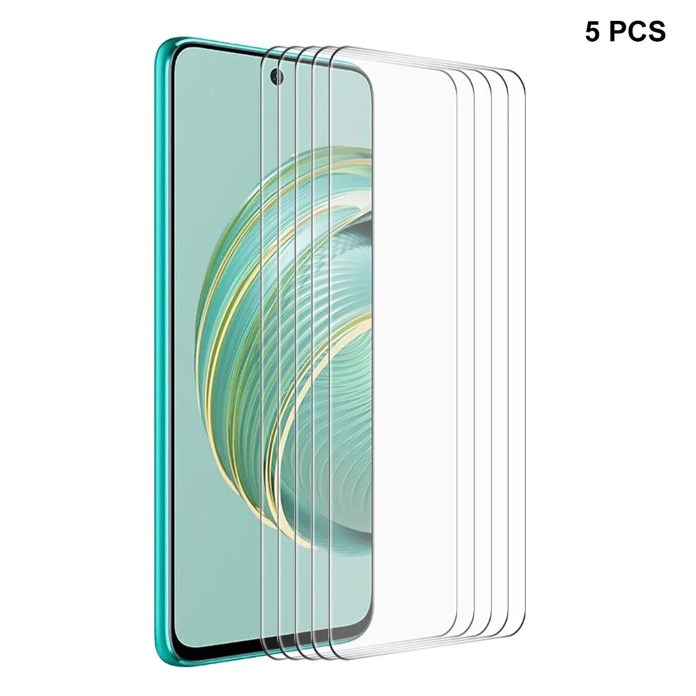 ENKAY HAT PRINCE 5Pcs 0.26mm 9H 2.5D Screen Protector for Huawei nova 10z 4G , High Aluminium-silicon Glass Film - 1