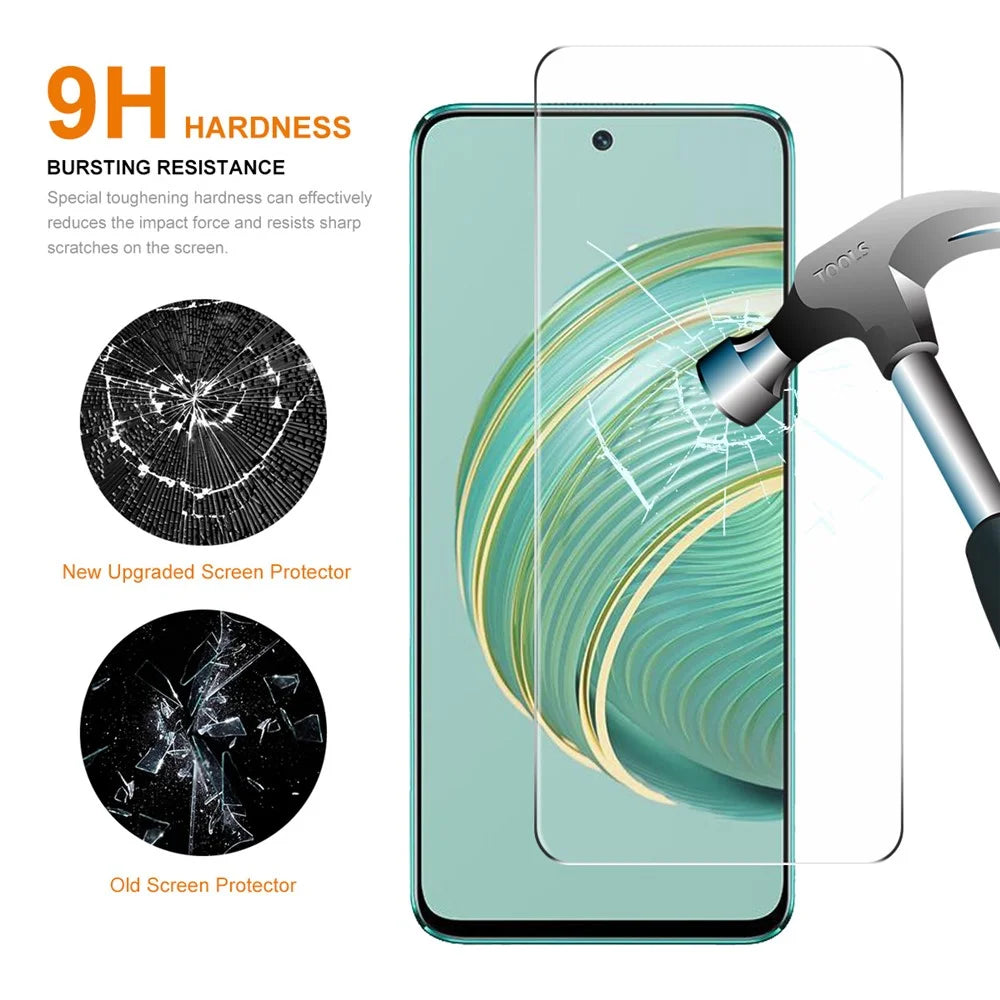 ENKAY HAT PRINCE 5Pcs 0.26mm 9H 2.5D Screen Protector for Huawei nova 10z 4G , High Aluminium-silicon Glass Film - 2