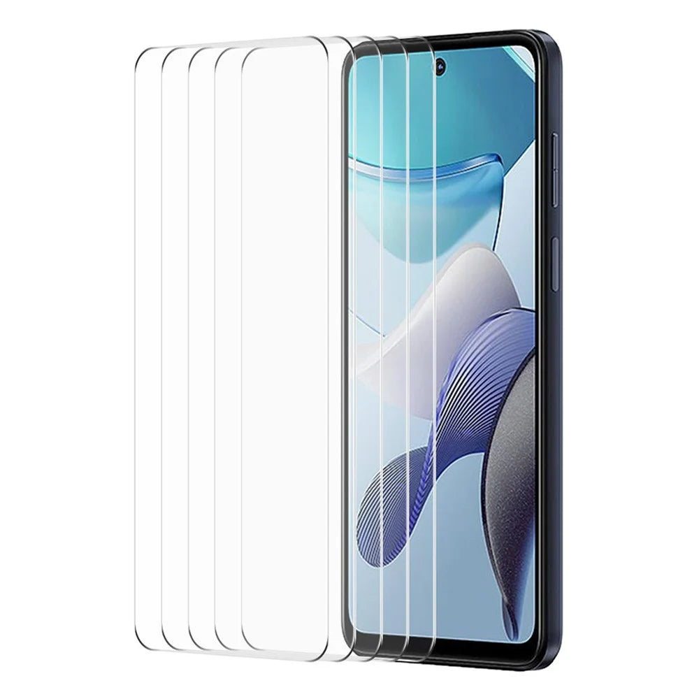 ENKAY HAT PRINCE 5Pcs 2.5D Film for Motorola Moto G13 4G / G23 4G / G53 5G / G73 5G / G Power 5G High Aluminium-silicon Glass 0.26mm Screen Protector - 1