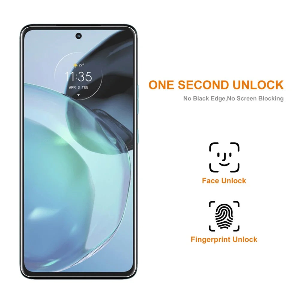 ENKAY HAT PRINCE 2Pcs For Motorola Moto G72 4G / G71s 5G Screen Protector High Aluminium-silicon Glass 0.26mm 9H Hardness 2.5D Film - 2
