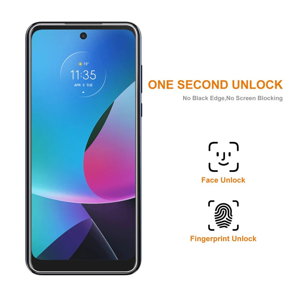ENKAY HAT PRINCE For Motorola Moto G Play (2023) 4G Screen Protector 0.26mm 9H High Aluminium-silicon Glass 2.5D Arc Edge Film - 2