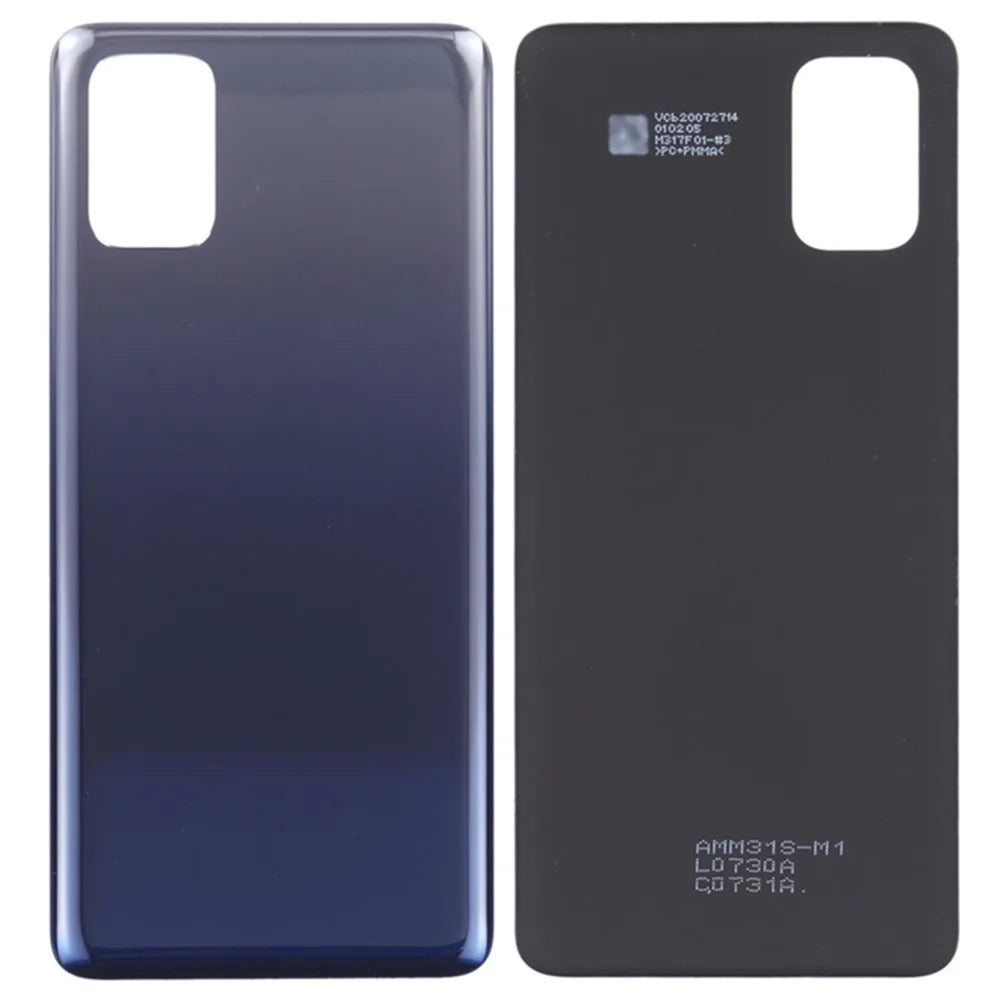 For Samsung Galaxy M31s M317 Back Battery Housing Cover Replacement Part - Blue - 1