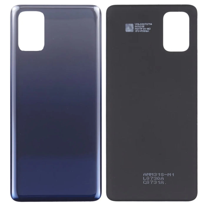 For Samsung Galaxy M31s M317 Back Battery Housing Cover Replacement Part - Blue - 1