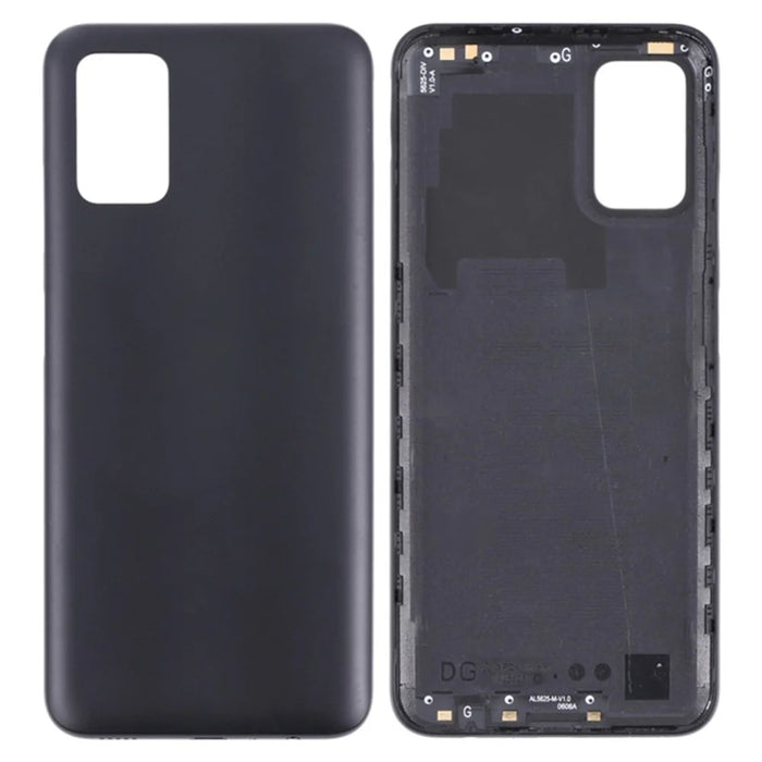 For Samsung Galaxy A03s (164.2mm) A037 Back Battery Housing Cover Replacement Part - Black - 1