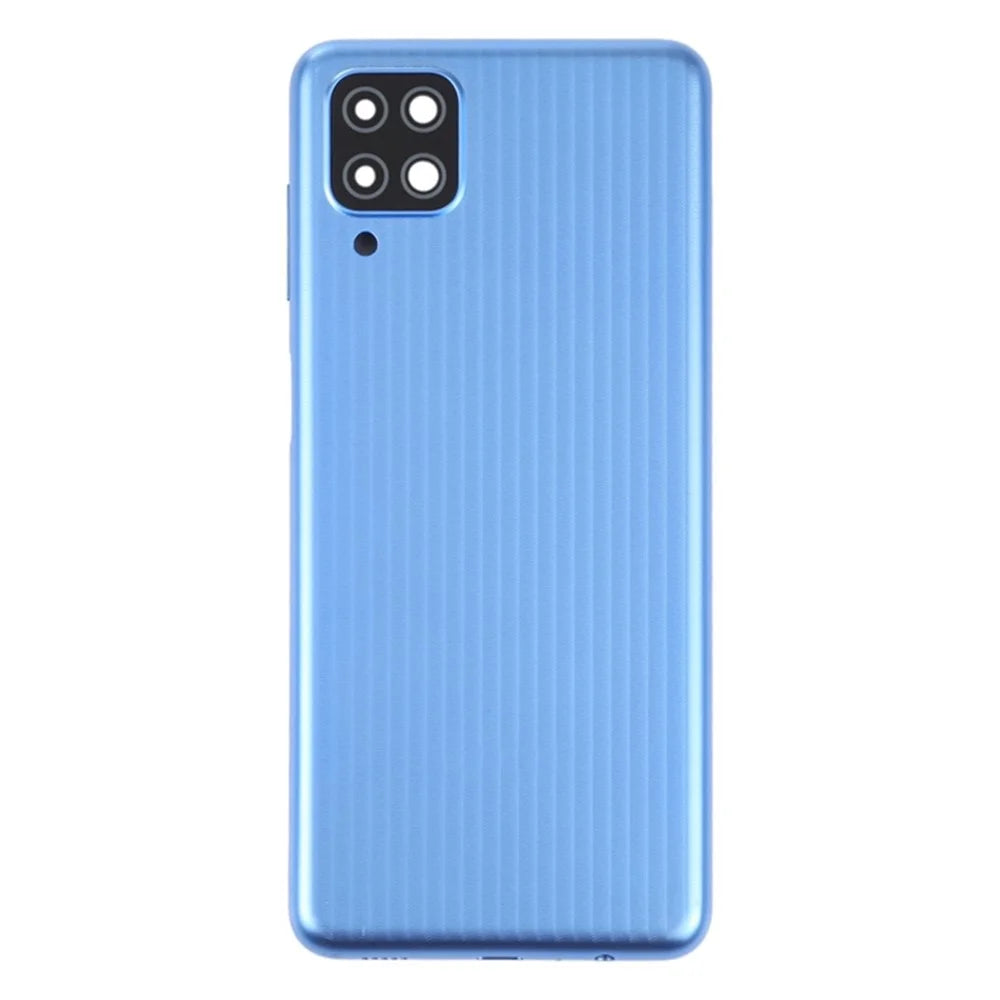 For Samsung Galaxy M12 M127 Battery Housing with Camera Lens Cover - Blue - 2