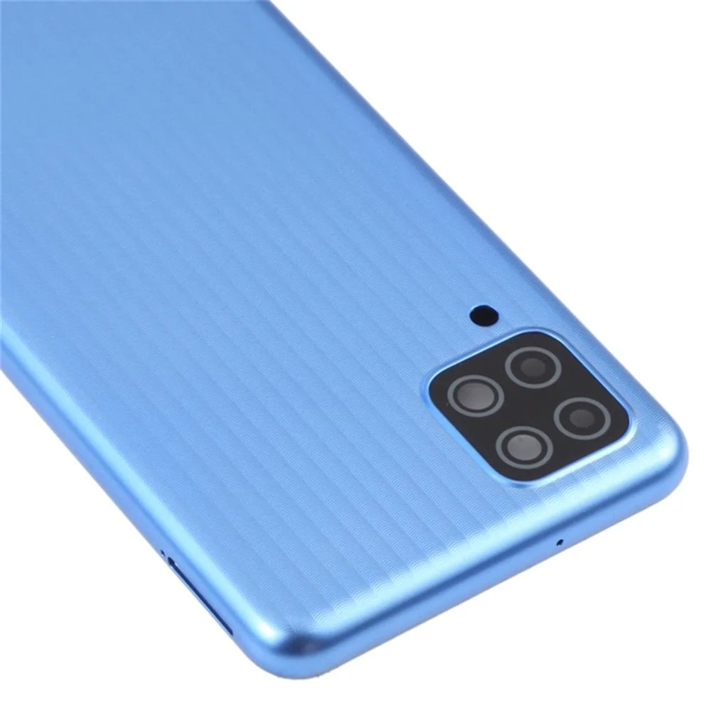 For Samsung Galaxy M12 M127 Battery Housing with Camera Lens Cover - Blue - 4