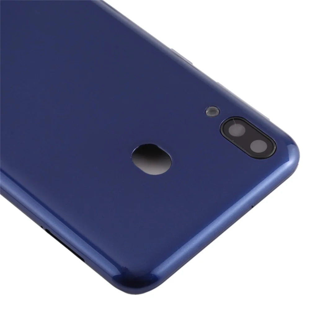 For Samsung Galaxy M20 M205 Battery Housing with Camera Lens Cover - Blue - 4