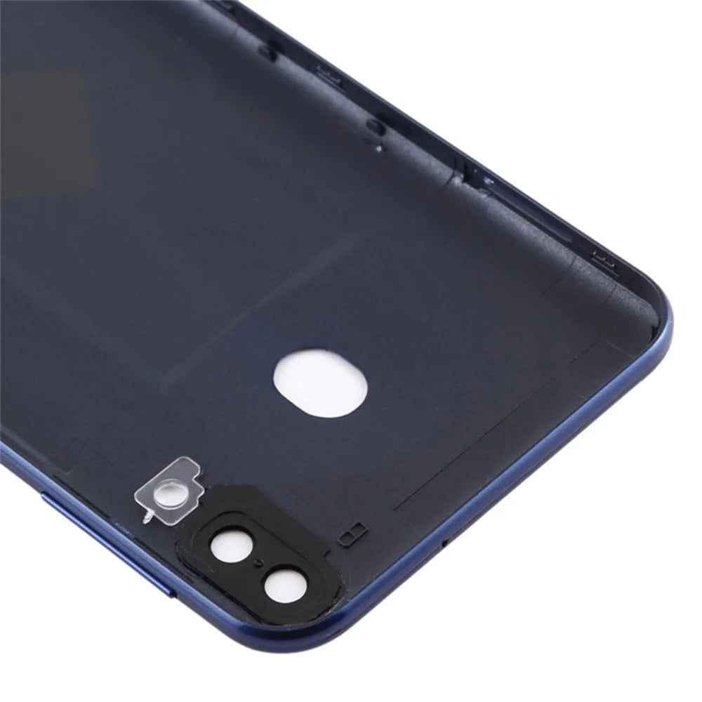 For Samsung Galaxy M20 M205 Battery Housing with Camera Lens Cover - Blue - 5
