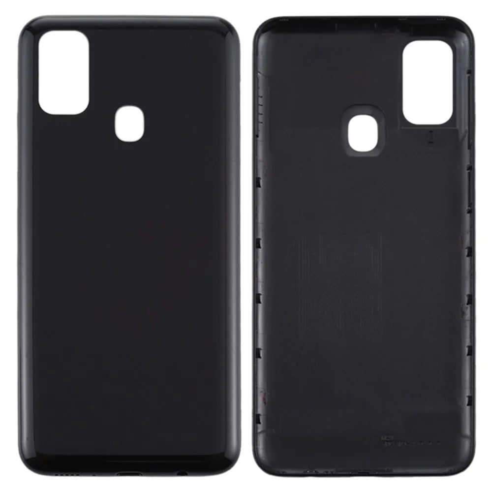 For Samsung Galaxy M21 M215F Back Battery Housing Cover Replacement Part - Black - 1