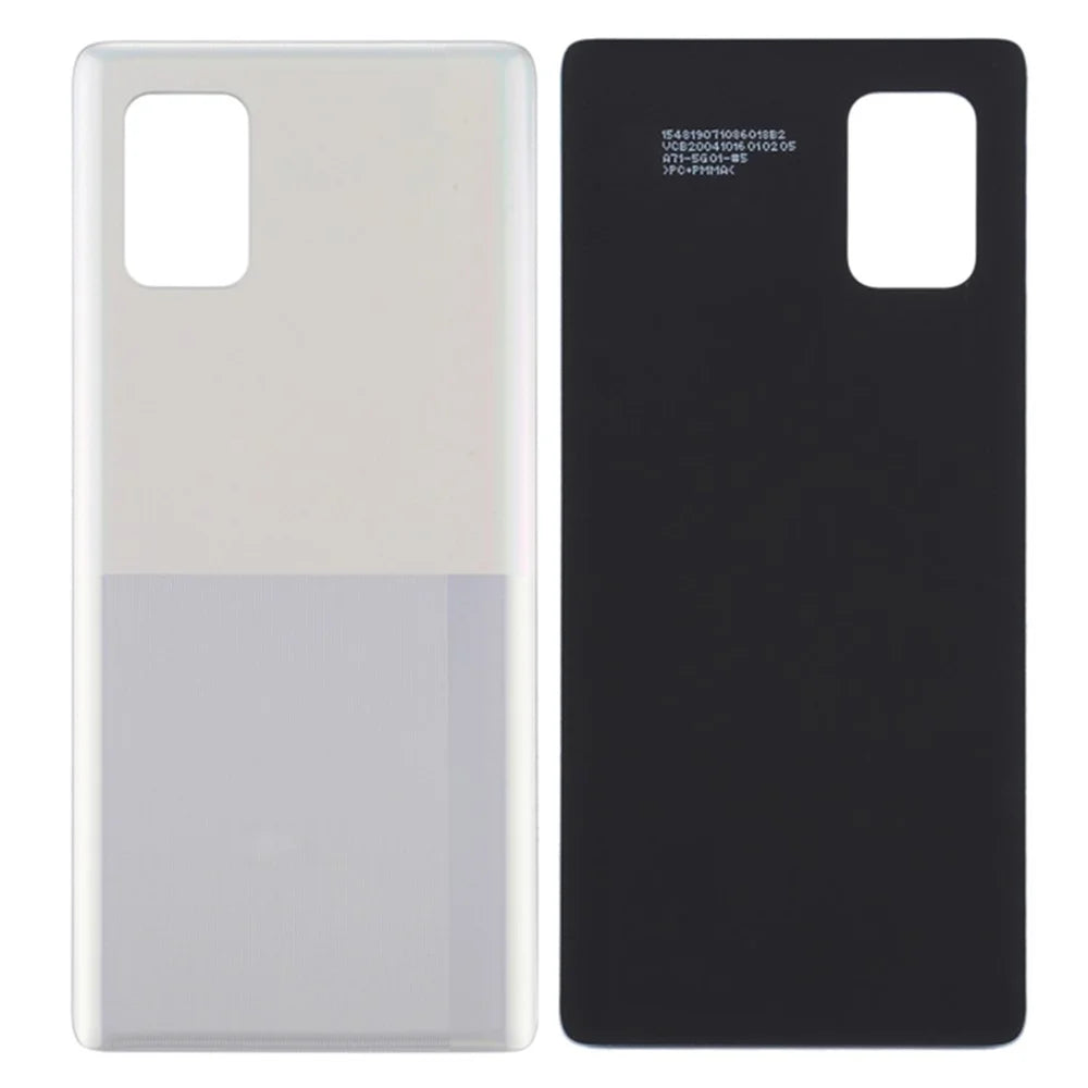 For Samsung Galaxy A71 5G SM-A716 Back Battery Housing Cover Replacement Part - White - 1