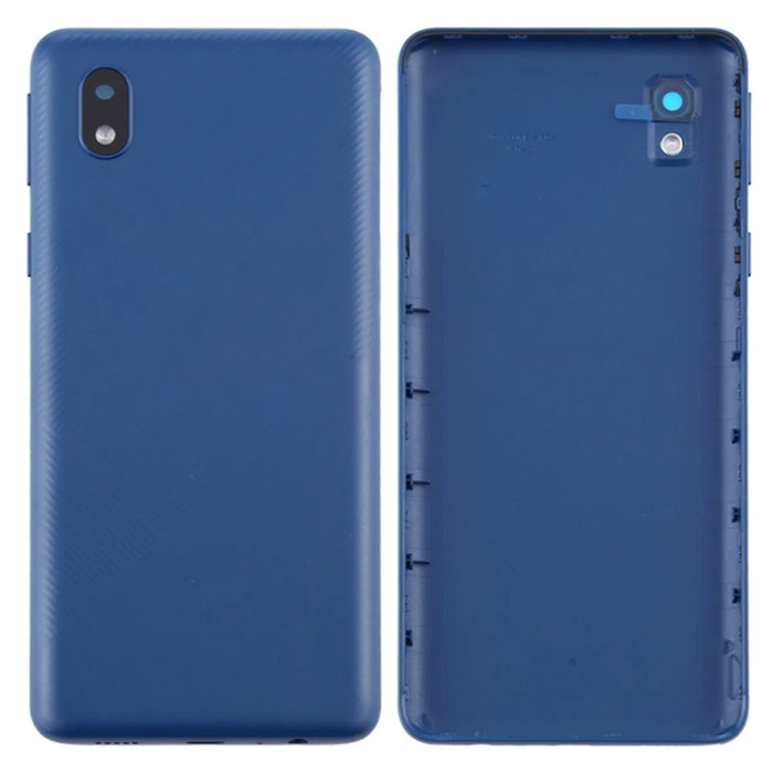 For Samsung Galaxy A01 Core A013 Battery Housing with Camera Lens Cover - Blue - 1