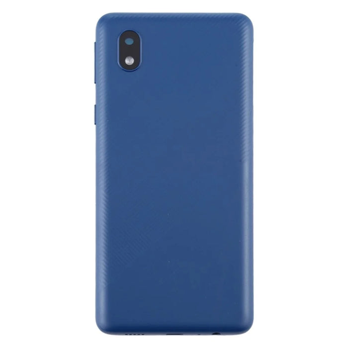 For Samsung Galaxy A01 Core A013 Battery Housing with Camera Lens Cover - Blue - 2