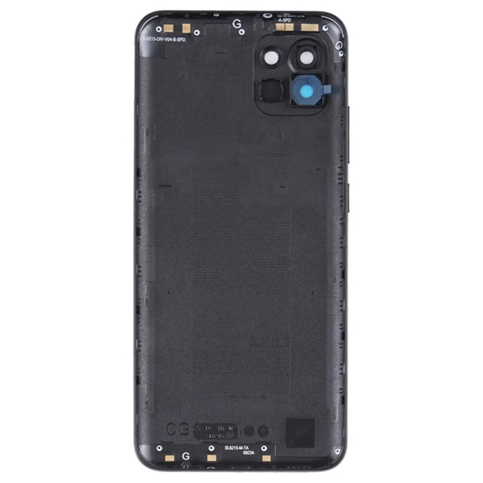 For Samsung Galaxy A03 (164.2mm) A035 Battery Housing with Camera Lens Cover - Black - 3
