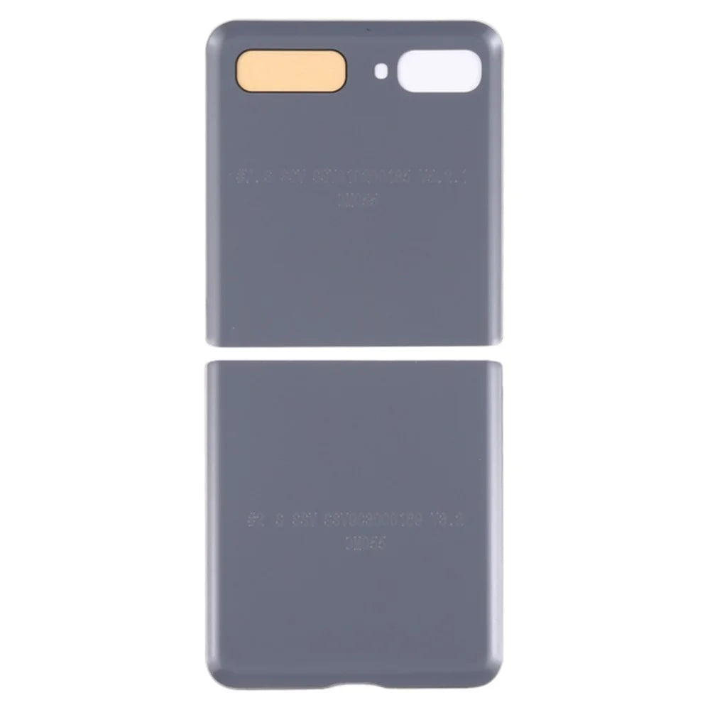 For Samsung Galaxy Z Flip F700 Back Battery Housing Cover Replacement Part (without Logo) - Gold - 3