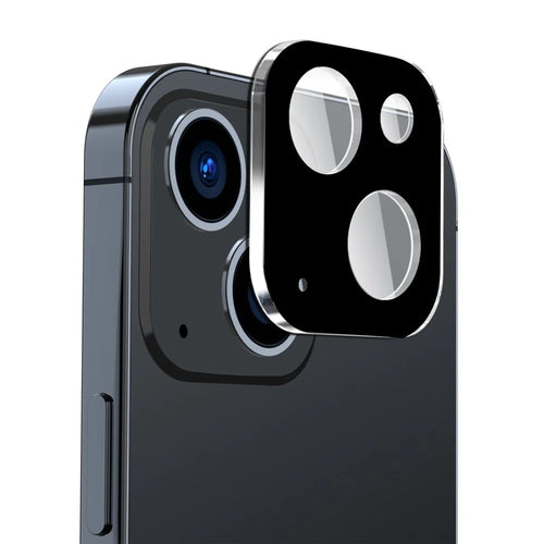 ENKAY HAT PRINCE For iPhone 15 / 15 Plus Tempered Glass Camera Lens Protector Full Cover Silk Printing Lens Film - 1