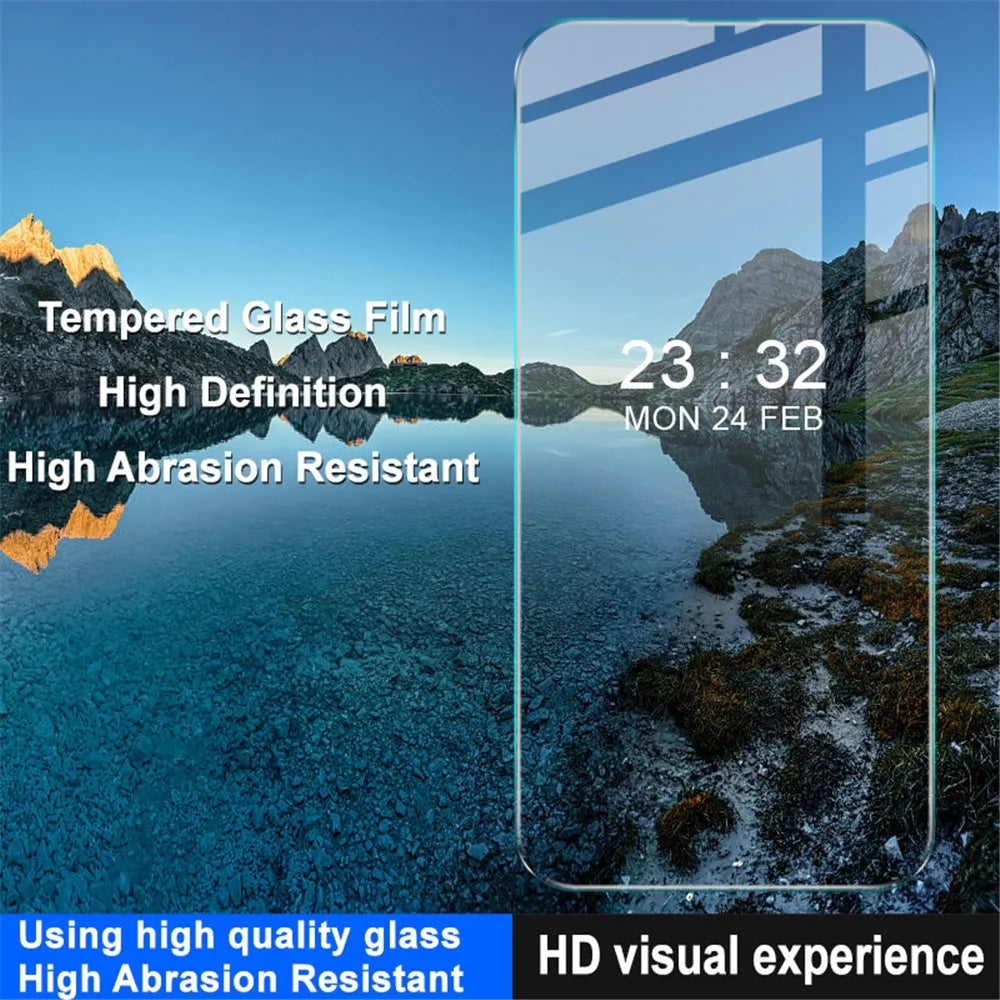 IMAK H Series For iPhone 15 Pro Phone Screen Protector Ultra Clear Anti-scratch Tempered Glass Film - 3
