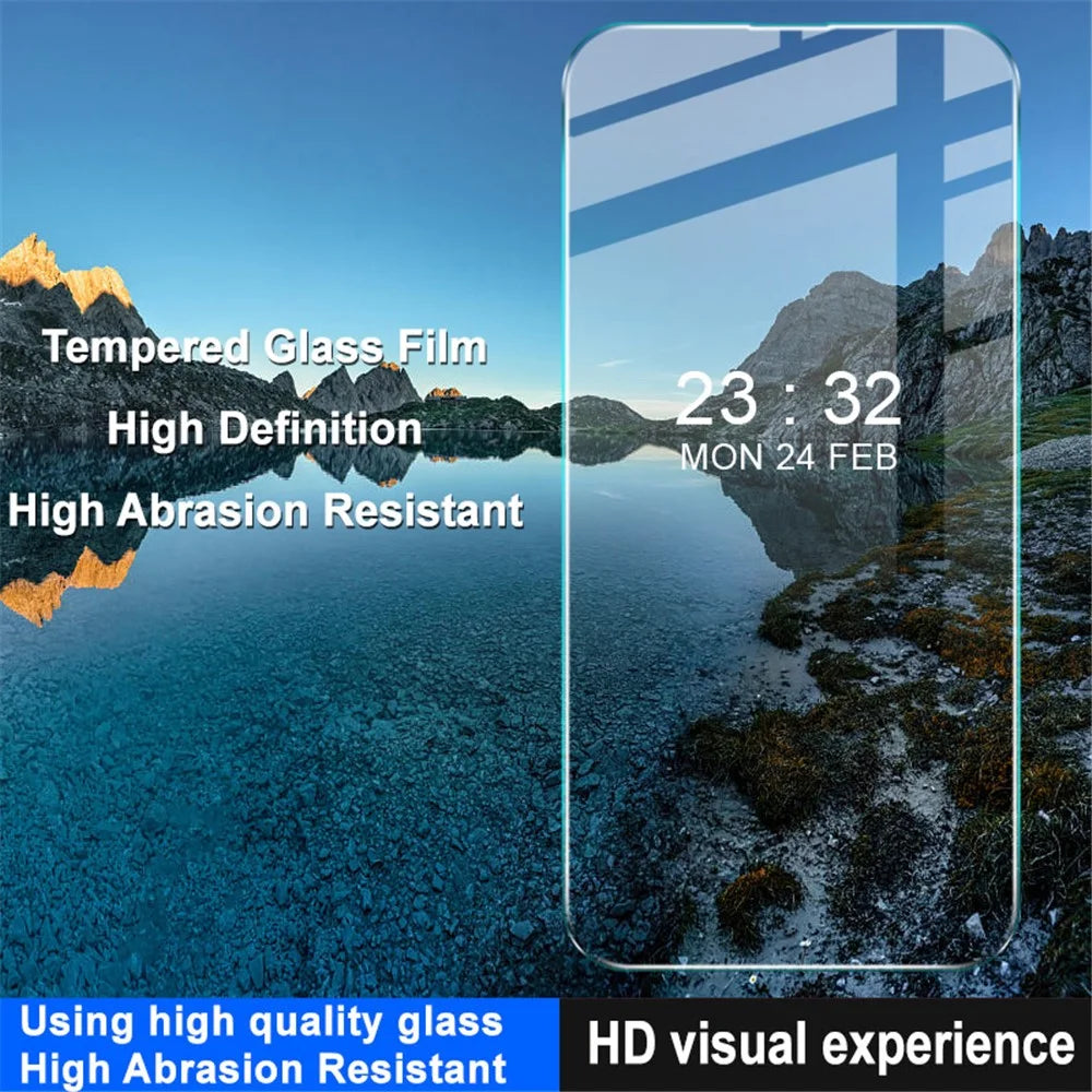 IMAK H Series For iPhone 15 Pro Max Tempered Glass Phone Screen Protector Anti-explosion Screen Film - 3