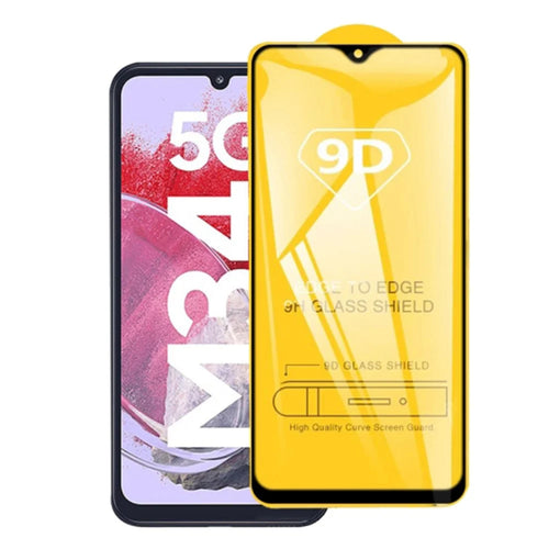 Full Screen Covering Film for Samsung Galaxy F34 5G / M34 5G , Side Glue Tempered Glass Phone Screen Protector - 1
