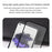 AMORUS 2Pcs Clear Screen Protector for Nothing Phone (2) , Full Glue Tempered Glass Silk Printing Film - Black - 7