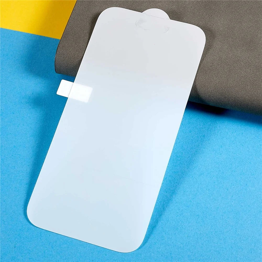 For iPhone 15 Pro Soft PET Phone Screen Protector Ultra Clear Anti-Scratch Hydrogel Film - 3