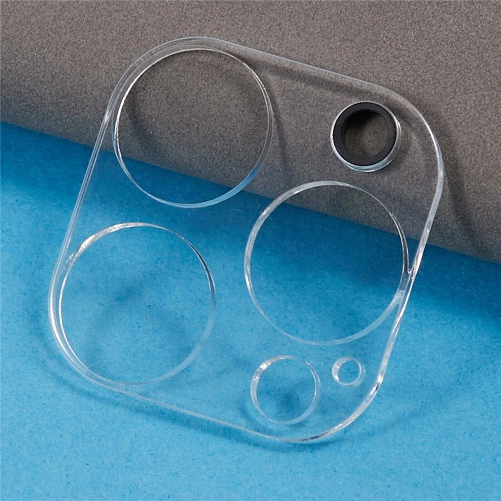 For iPhone 15 Pro / 15 Pro Max Tempered Glass Phone Lens Protector One-piece Lens Anti-scratch Film - 4
