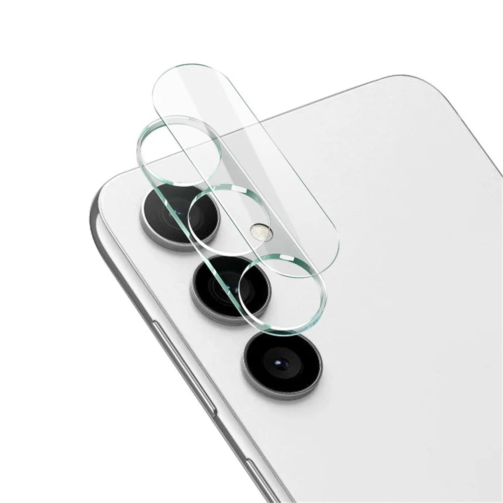 IMAK for Samsung Galaxy S23 FE HD Clear Lens Protector Integrated Tempered Glass Lens Film + Acrylic Lens Cap - 1