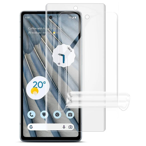 IMAK 2Pcs  /  Set Hydrogel Film III for Google Pixel 7a Soft TPU Screen Protector HD Transparent Screen Film - 1