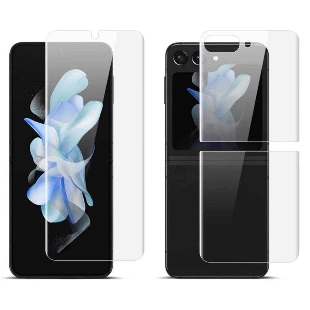 IMAK Hydrogel III For Samsung Galaxy Z Flip5 5G TPU Front Screen Protector Durtproof Back Protective Film - 1