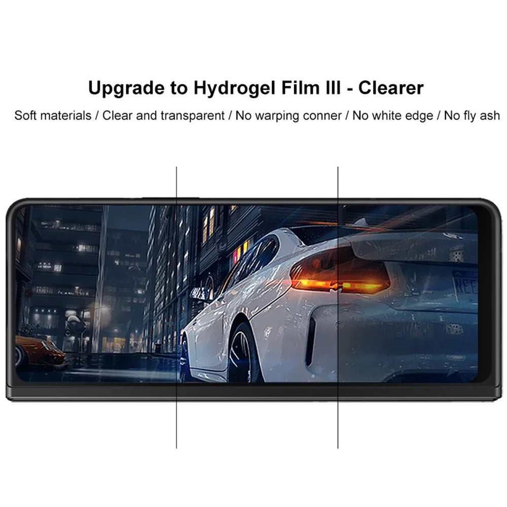 IMAK Hydrogel Film III For Samsung Galaxy Z Fold5 5G Flexible TPU Film Phone Screen + Inside Screen + Back Protector - 2