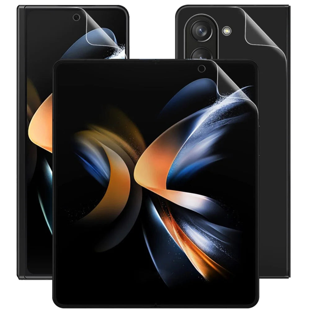 IMAK Hydrogel Film III For Samsung Galaxy Z Fold5 5G Flexible TPU Film Phone Screen + Inside Screen + Back Protector - 3