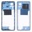 For Xiaomi Poco X4 Pro 5G / Note 11E Pro 5G Middle Housing Plate Frame Replacement Part (without Logo) - Dark Blue - 1