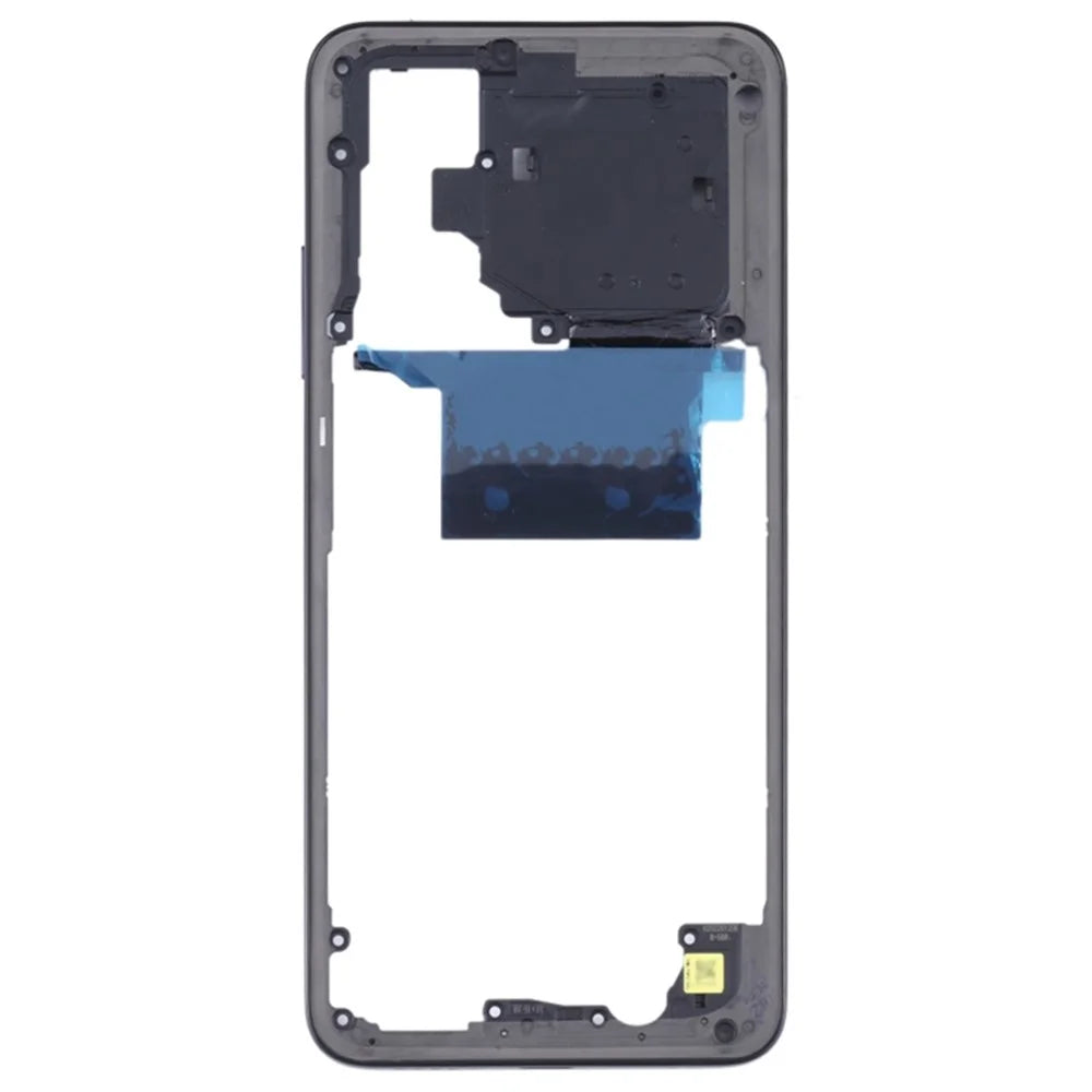 For Xiaomi Poco M4 Pro 4G Middle Housing Plate Frame Replacement Part (without Logo) - Black - 2